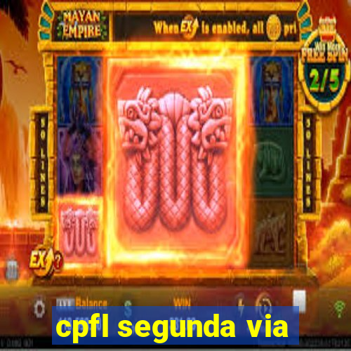 cpfl segunda via